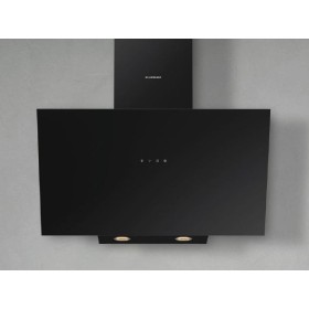 Silverline 3481.9.733.01 | Cappe A parete | 90 | BLACK | A | Capacità 385 m3, 3 velocità, ill LED, controllo touch, rumorosità m