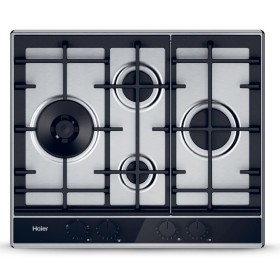 Haier BI HAHG6D5TX 33803502  Piano Cottura  60 cm Piano cottura a gas in Acciaio,60Cm,Preci Flame,4 bruciato