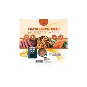 ELETTROCASA ACCFR1 | PED | FILTRI CARTA PER FRIGGITRICI AD ARIA CONF.50PZ