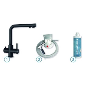 Schock SXPUR3BKN |NEW AQUAPURA 3X1 |  |  | Miscelatore NERO