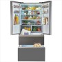 HAIER FS SELECTION HB18FGSAAA | Frigorifero Side by Side 358 L No Frost Classe E Porta francese Argento, Titanio