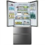 HAIER FS SELECTION HB18FGSAAA | Frigorifero Side by Side 358 L No Frost Classe E Porta francese Argento, Titanio