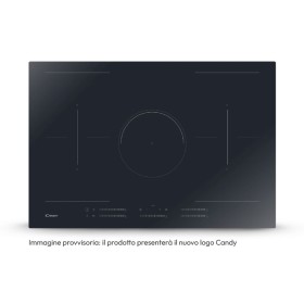 CANDY CIFS85MCTT/1 Piano Induzione da 80 cm, Doppia Zona Twin + 1 zona, Controllo multislider, Gestione della
