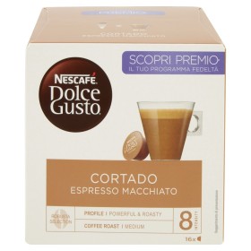 NESCAFE  12092399 | CAPSULE CAFFE DOLCE GUSTO ESP.CORTADO MACCH. 16PZ