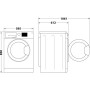 INDESIT BWA81496XWVIT | FREE STANDING| lav. c/frontale 8-8,99kg | LAV.C/FRONT 8KG 1400GIRI CE.A INV.