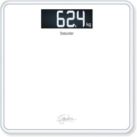 BEURER  GS400 | BILANCIA PERS.DIG. 200KG/0.1KG VETRO BIANCO