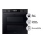 SAMSUNG SELECTION NV7B4540VBB/U5 | Forno Dual Cook Flex™ Serie 4 76L, Classe Energetica: A+, Capacità: 76L, Vapore Naturale