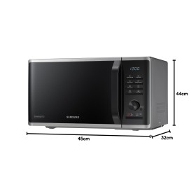 SAMSUNG  MG2AK3515AS | FORNO M/O 800W 23LT C/GRILL 1100W SILVER/NERO