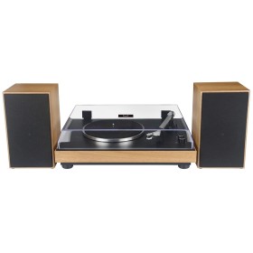 MAJESTIC  TT54VD | GIRADISCHI 33-45 30W USB C/ALTOP.ESTERNI LEGNO