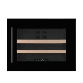 Schock SCI45BK | CANTINA INCASSO COLONNA |  |  | NERO | CANTINA INCASSO X COLONNA H 45 - 23 BOTTIGLIE, LUCI LEDRIPIANI IN LEGNO