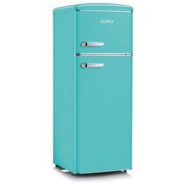 SEVERIN RKG8934 | FREE STANDING | FRIGO 2P. 206LT CE.E STATICO 3RIP. RETRO TIFFANY
