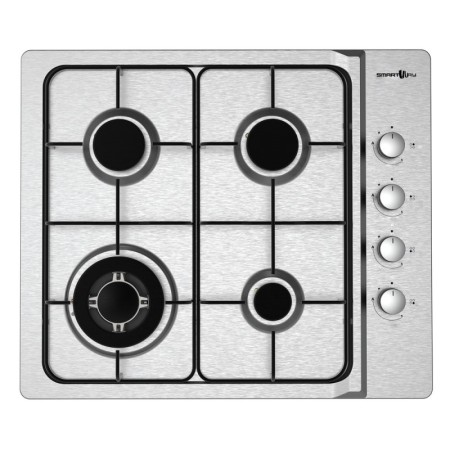 SMARTWAY  PG60LSM | P.COTT.GAS 60CM 4F G.SMALTATE INOX