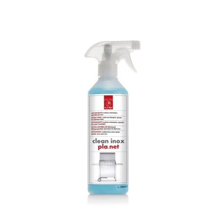 PLA.NET 0214011 | ACCESSORI | CLEAN.INOX500 | pulitore inox (6 pz) | Detergente Inox 500 ml conf. 6 pz |  |
