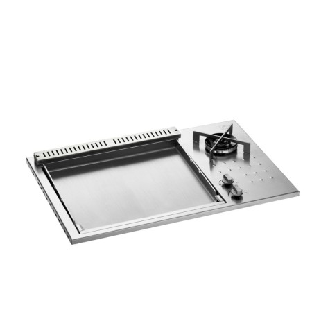 PLA.NET 0203108 | BUILT-IN SENZA COPERCHIO | B.IN55COMBI.L | incasso 55 cm combi liscio | BUILT-IN | Bbq Combi 55 p.inox liscia