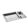 PLA.NET 0203108 | BUILT-IN SENZA COPERCHIO | B.IN55COMBI.L | incasso 55 cm combi liscio | BUILT-IN | Bbq Combi 55 p.inox liscia