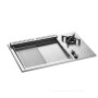 PLA.NET 0203109 | BUILT-IN SENZA COPERCHIO | B.IN55COMBI.LR | incasso 55 cm combi liscio/rigato | BUILT-IN | Bbq Combi 55 p.inox