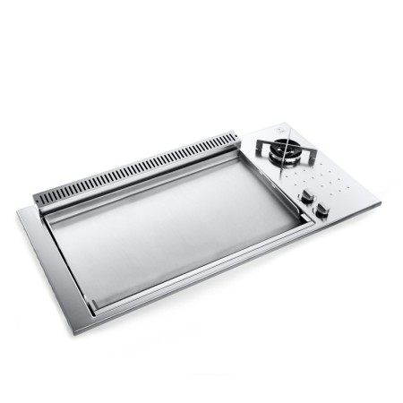 PLA.NET 0203110 | BUILT-IN SENZA COPERCHIO | B.IN80COMBI.L | incasso 80 cm combi liscio | BUILT-IN | Bbq Combi 80 p.inox liscia
