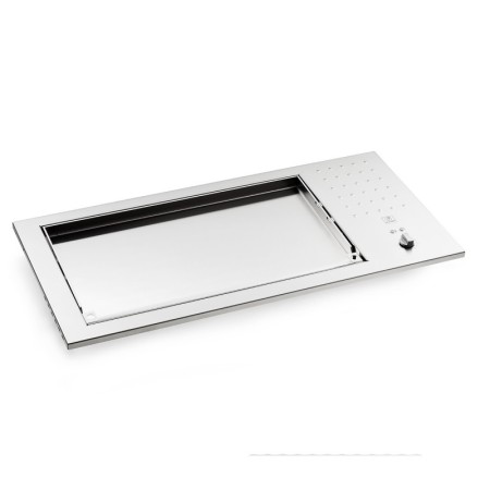 PLA.NET 0203204 | BUILT-IN SENZA COPERCHIO | B.INEL80.L (NEW) | incasso elettrico 80 cm liscio | BUILT-IN | Bbq 80 p.inox Elettr