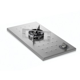 PLA.NET 0207058 | BUILT-IN SENZA COPERCHIO | B.INF1 | incasso con un bruciatore | BUILT-IN | Gas Doppia Corona 4 kW incasso