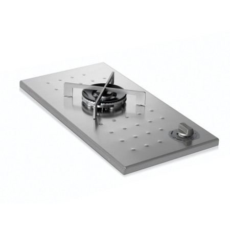 PLA.NET 0207058 | BUILT-IN SENZA COPERCHIO | B.INF1 | incasso con un bruciatore | BUILT-IN | Gas Doppia Corona 4 kW incasso