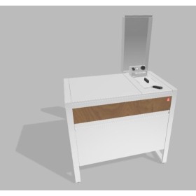 PLA.NET 97.C.06.WX | OASI 97 OASI 97.C | Composizione 06 (close)TOP+B.INFR | WX - legno/inox |  |