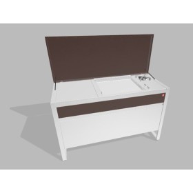 PLA.NET 142.CC.01PM | OASI 142.CC | Composizione 01TOP+B.IN55COMBI.L | PM - verniciato Moka |  |