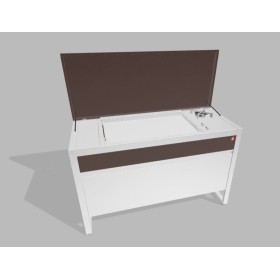 PLA.NET 142.CC.05PM | OASI 142.CC | Composizione 05TOP+B.IN80COMBI.L | PM - verniciato Moka |  |