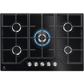 Electrolux  KGG75362K | 75 cm - Nuova estetica Gas on Glass - Step Power - 5 fuochi - Bruciatori ad alta efficien
