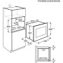 Electrolux BI MO318GXE | Microonde con grill - Vano incasso 38 cm - Inserimento nel pensile - Volume 17 litri - Cottura a micr