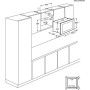 Electrolux BI MO318GXE | Microonde con grill - Vano incasso 38 cm - Inserimento nel pensile - Volume 17 litri - Cottura a micr