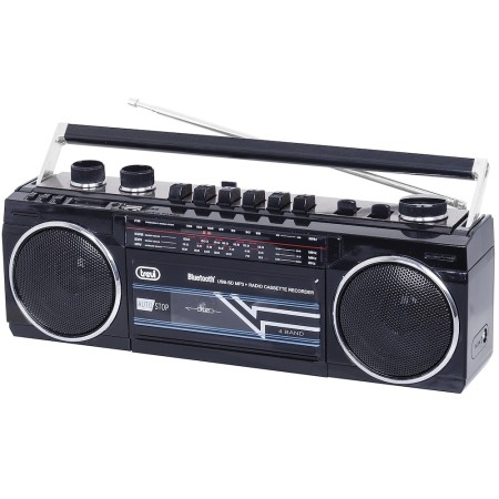 TREVI  0RR50100 | RADIOREG.STEREO MW/FM USB/SD/MP3 RR 501 BT NERO