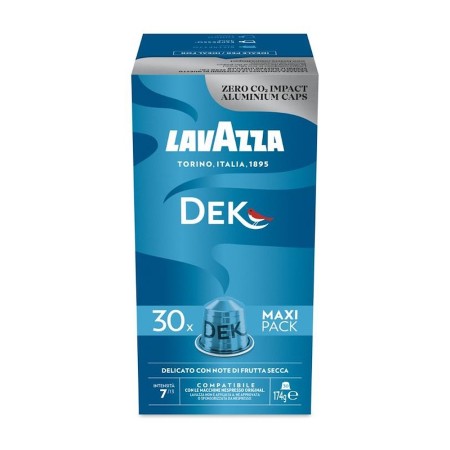 LAVAZZA  7159 | CAPSULE CAFFE COMP.NESPRESSO ALU DECAFFEINATO 30PZ