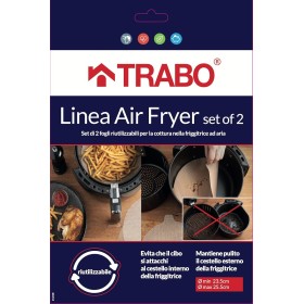 TRABO  ECM60 | SET FOGLI RIUTILIZZABILI PER FRIGGITRICE AD ARIA