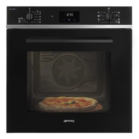 SMEG  SF6400S1PZB | FORNO 60CM 65LT MULTIF.CL.A PIZZA+DIRECTSTEAM NERO