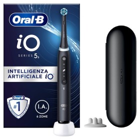 ORAL-B  IO5SMATTBLACK | SPAZZ.ELETT.5MOD.BT+TEST.RIC+SUPP+CARICA+CUST.NERO