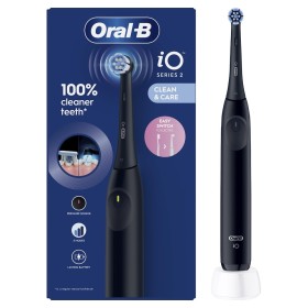 ORAL-B  IO2CLEANANDCAREBLACK | SPAZZ.ELETT.3MOD.TEST.RICAMB.GENTLECARE CARIC.NERO