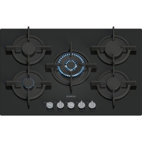 SIEMENS BI Line EP7A6QI10 | Piani| Gas in vetro temperato | IQ500 | nero | - stepFlame- griglie lavabili in lavastoviglie- man