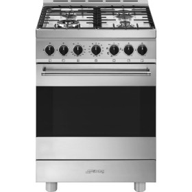 SMEG PREMIUM LIBERA B61GMX2 | Cucina | 60x60 cm | Mista | Master | Acciaio Inox | Tipo pianale: Gas | Tipo forno principale: Ter