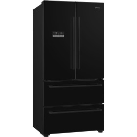 SMEG PREMIUM LIBERA FQ55FNDE | Frigorifero | Universale | 2 Porte e 2 Cassetti | Libera installazione | Nero | Frigorifero Venti