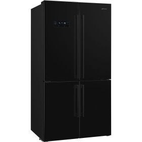 SMEG PREMIUM LIBERA FQ60NDE | Frigorifero | Universale | 4 Porte | Libera installazione | Nero | No Frost Totale - Due circuiti