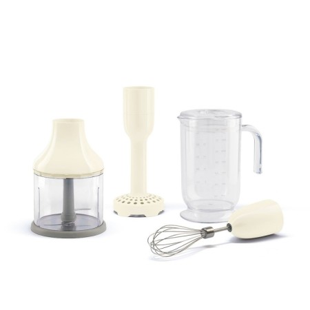 SMEG PED HBAC11CR Accessori Set 4 accessori versione panna - Caraffa Tritatutto Frusta a filo inox Schiacciav