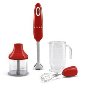 SMEG PED HBF03RDEU Frullatori a immersione Potenza motore: 700 W Velocità variabile: Sì Materiale lame: Acciaio I