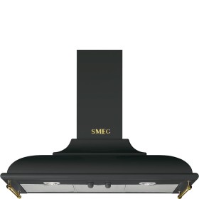 SMEG DOMESTICO INCASSO KC19AOE | Cappa | Decorativa murale | Cortina | Antracite | 90 cm | A