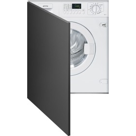 SMEG DOMESTICO INCASSO LBI147 | Lavabiancheria | Incasso scomparsa totale | Capacità Nominale: 7 kg | Bianco | E