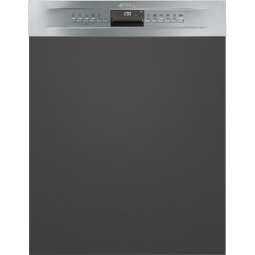 SMEG DOMESTICO INCASSO PL364CX | Lavastoviglie | Universale | Incasso parzialmente integrata | 60 cm | Numero coperti: 13 | Acci