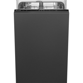 SMEG DOMESTICO INCASSO ST4522IN | Lavastoviglie | Universale | Incasso scomparsa totale | 45 cm | Numero coperti: 9 | Nero | E