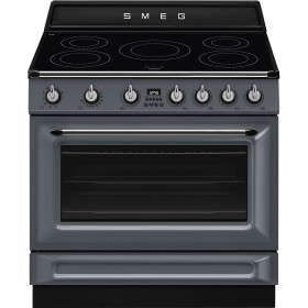SMEG DESIGN LIBERA TR90IMGR | Cucina | 90x60 cm | Victoria | Slate Grey | Tipo pianale: Induzione | Tipo forno principale: Termo