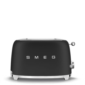 SMEG PED TSF01BLMEU Tostapane Numero fette: 2 Nr di scomparti: 2 N livelli doratura: 6 Nero Opaco