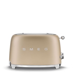 SMEG PED TSF01CHMEU Tostapane Numero fette: 2 Nr di scomparti: 2 N livelli doratura: 6 Champagne Opaco