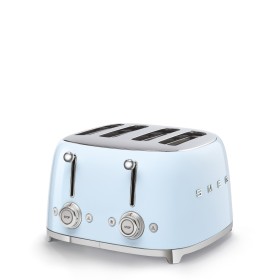 SMEG PED TSF03PBEU Tostapane Numero fette: 4 Nr di scomparti: 4 N livelli doratura: 6 Azzurro Lucido